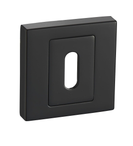 Rozeta kwadratowa RNQ B01 czarna klucz