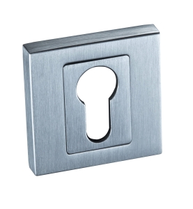 Rozeta kwadratowa RNQ M702 chrom mat wkładka